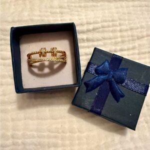 Anxiety spinner ring